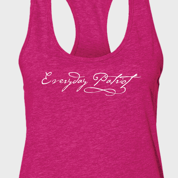 EDP – Script – Women's Racerback Tank Top