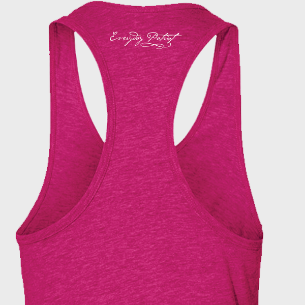 EDP – Script – Women's Racerback Tank Top