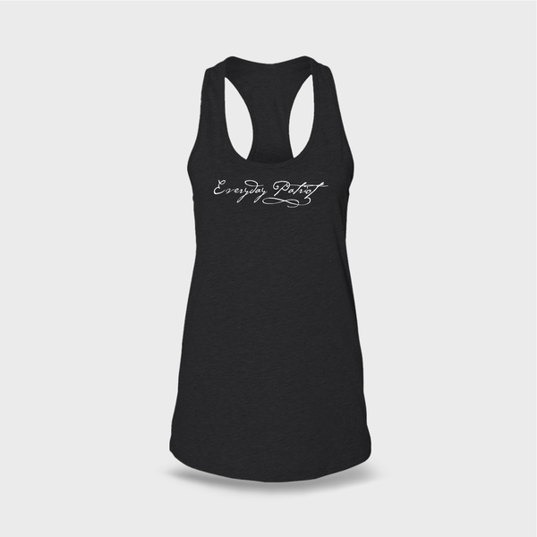 EDP – Script – Women's Racerback Tank Top