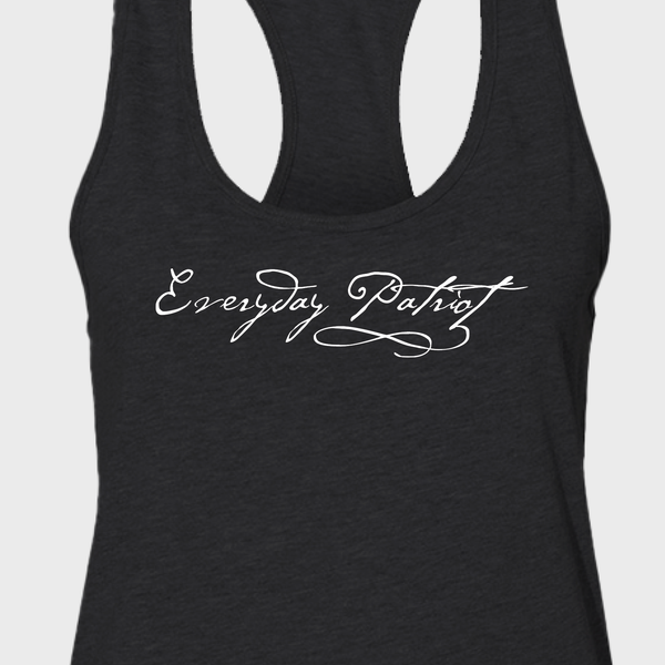 EDP – Script – Women's Racerback Tank Top