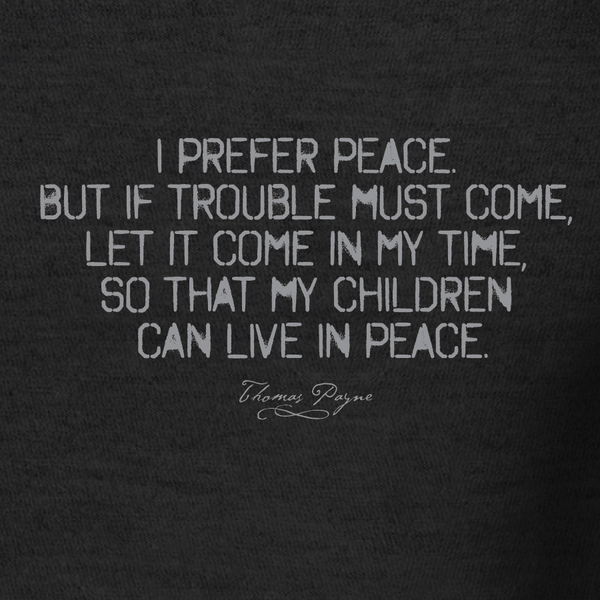 I Prefer Peace – 1776